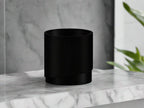 Mid-Century Ribbed Planter with Drainage and Saucer in Multiple Colors, 3D Printed Planter with Unique Modern Design, Lightweight, Wave
