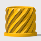Thicc Spiral Plant Pot