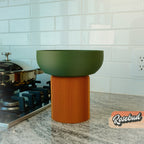 Modern Pedestal Plant Pot, Two-Piece