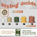 Cubist Planter with Drainage