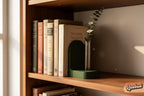 Ribbed Modern Bookend, Book Lover Gift, Bookshelf Decor, Book Club Gifts, Bookish Library Decor, Bookworm, Reading Challenge, Book Nook